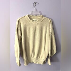 Abercrombie & Fitch Beige Textured Sweater Womens XS